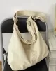 Casual Canvas Solid Color Bags Accessories