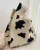 Urban Knitting Cow Pattern Bags Accessories Handbags