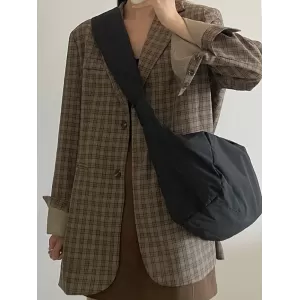 Casual Solid Color Bags Accessories