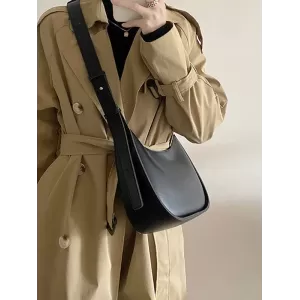 Simple Solid Color PU Bags Accessories