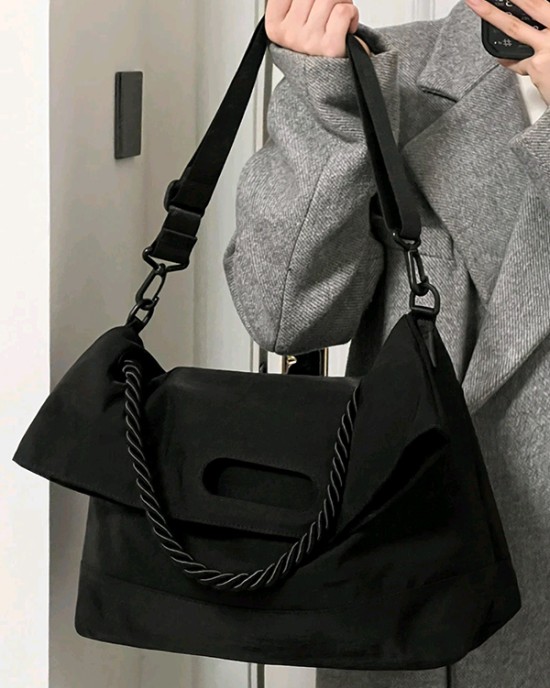 Solid Color Classic Crossbody Bags Bags Accessories