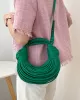 Fashion Solid Color Tasseled Bags Accessories