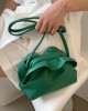 Falbala Pleated Solid Color Bags Accessories