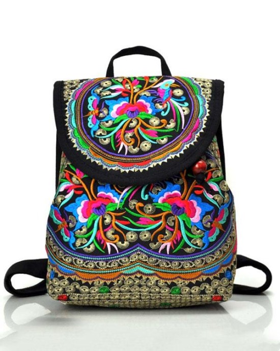 National Exquisite Embroidered Mini Bag