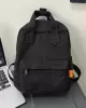 Simple Casual 5 Colors Canvas Backpack