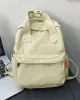 Simple Casual 5 Colors Canvas Backpack