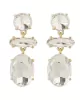 Original Statement Contrast Color Earrings