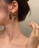 Original Leopard Geometric Earrings