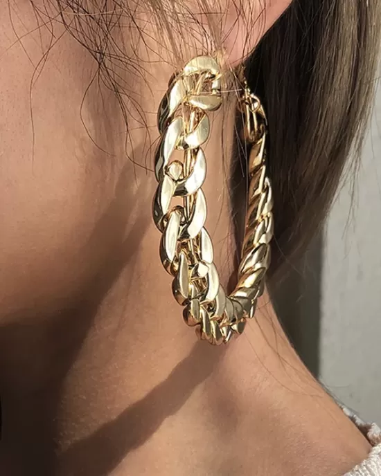 Original Cool Statement Chain Earrings