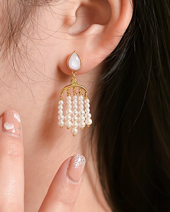 Original Elegant Tasseled Earrings Accessories