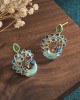 Vintage Peacock Shape Earrings Accessories