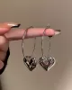 Simple Normcore Heart Shape Earrings Accessories