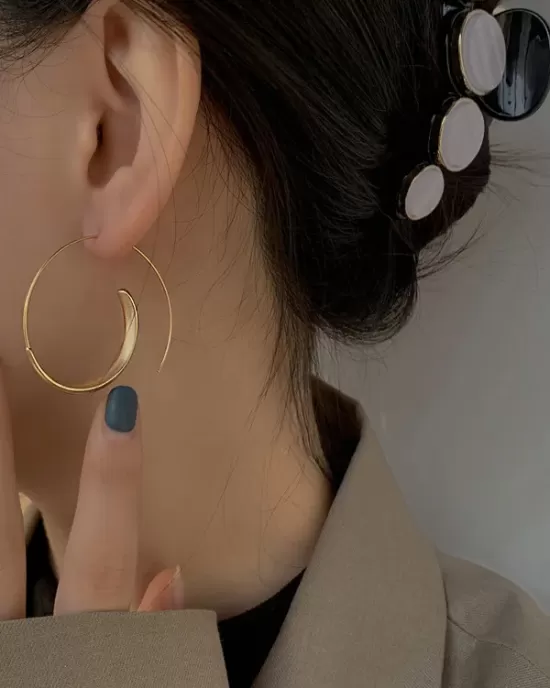 Normcore Geometric Matte Earrings