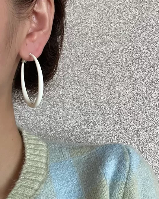 Simple Chic Geometric Solid Color Earrings