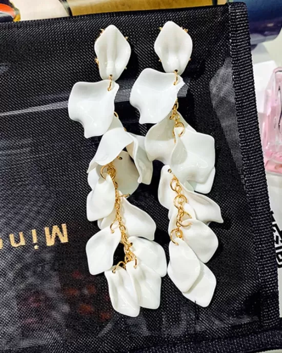 Stylish Tasseled Acrylic Earrings Accessories