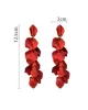 Stylish Tasseled Acrylic Earrings Accessories