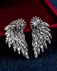 Original Rhinestone Wings Shape Earrings