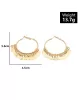 Fashion Tasseled Solid Color Geometric Earrings Accessories