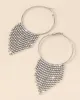 Geometric Tasseled Earrings Accessories