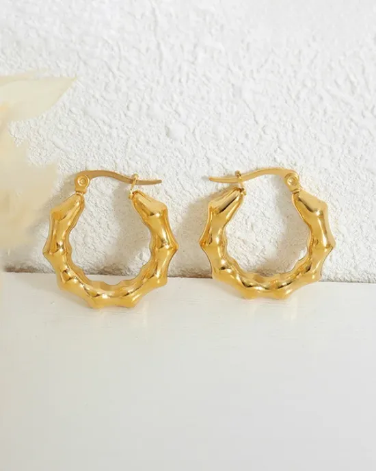 Geometric Solid Color Earrings Accessories