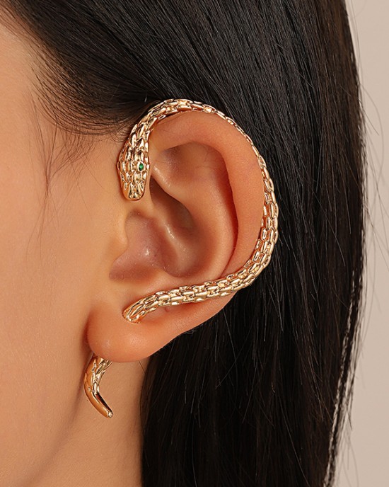 Snake Shape Earhook Earrings