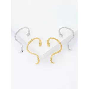 Snake Shape Earhook Earrings