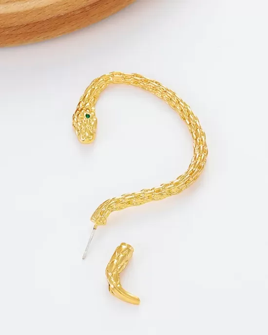 Snake Shape Earhook Earrings