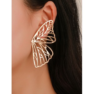 Butterfly Shape Hollow Earrings Accessories