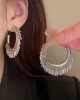 Geometric Tasseled Earrings Accessories