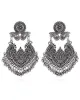 Retro Palace Style Exaggerated Carved Earrings