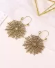 Vintage Openwork Spider Web Earrings