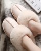 Indoor Warm Faux Fur Non-Slip Keep Warm Slippers