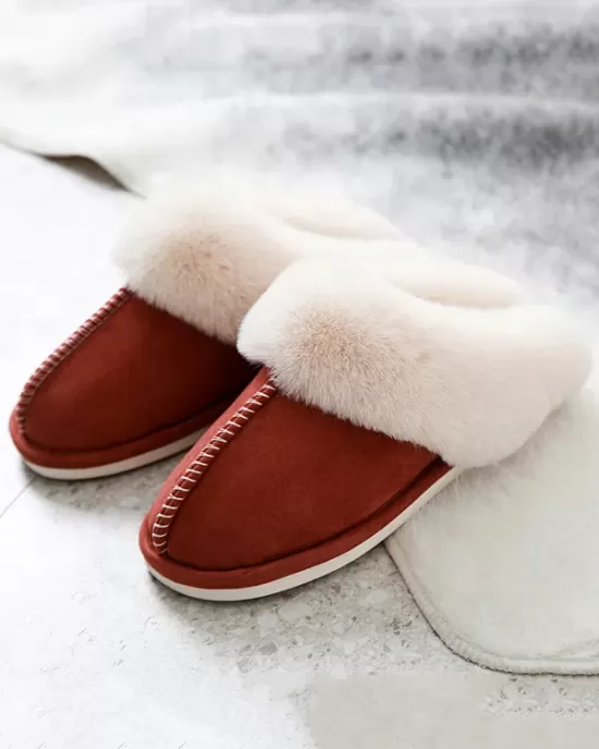 Indoor Warm Faux Fur Non-Slip Keep Warm Slippers