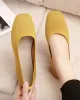 Breathable Solid Color Flat Shoes