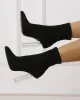 Pointed-Toe Split-Joint Pumps Boots