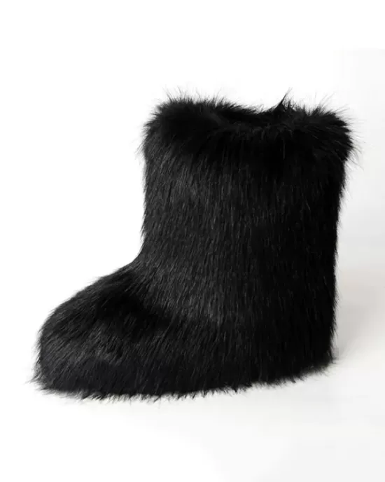 Keep Warm Round-Toe Solid Color Boots