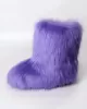 Keep Warm Round-Toe Solid Color Boots