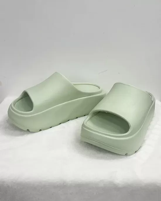 Open Toe Slippers Platform Shoes