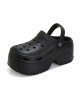 Hollow Sandals Crocs Slippers Platform Shoes