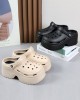 Hollow Sandals Crocs Slippers Platform Shoes