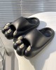 Cat Paw Shape Hollow Slippers