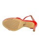 Hollow Open Toe Split-Joint Sandals Pumps