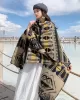 Casual Loose Patchwork Shawl&Cloak