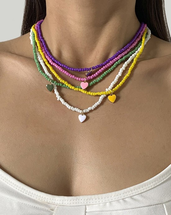 Original Solid Color Beads Necklace Original Solid Color Beads Necklace