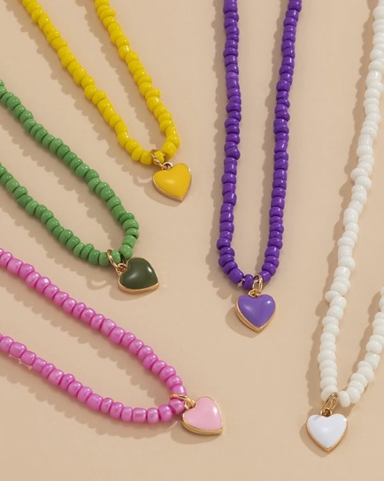 Original Solid Color Beads Necklace Original Solid Color Beads Necklace