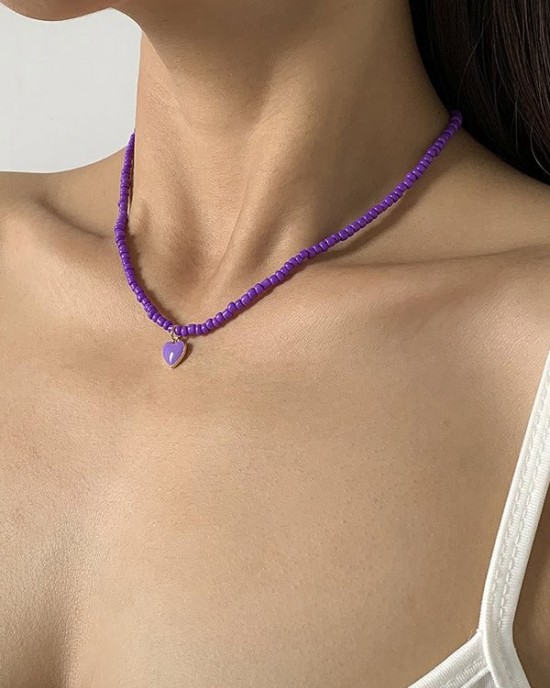Original Solid Color Beads Necklace Original Solid Color Beads Necklace