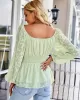 Women's Mesh Long Sleeve Long Top