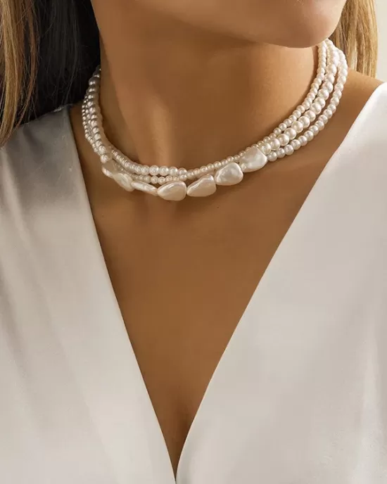 Original Vintage Multi-Layered Pearl Necklace Original Vintage Multi-Layered Pearl Necklace