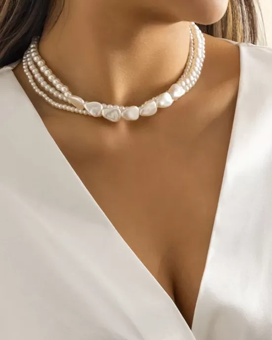 Original Vintage Multi-Layered Pearl Necklace Original Vintage Multi-Layered Pearl Necklace