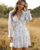 Women's Floral Chiffon Dress